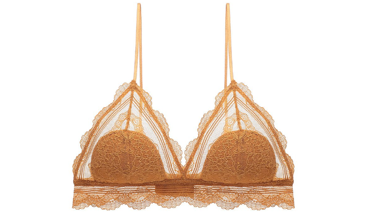 Esther & Co. Benedetta Bralette - Mustard – ESTHER & CO.