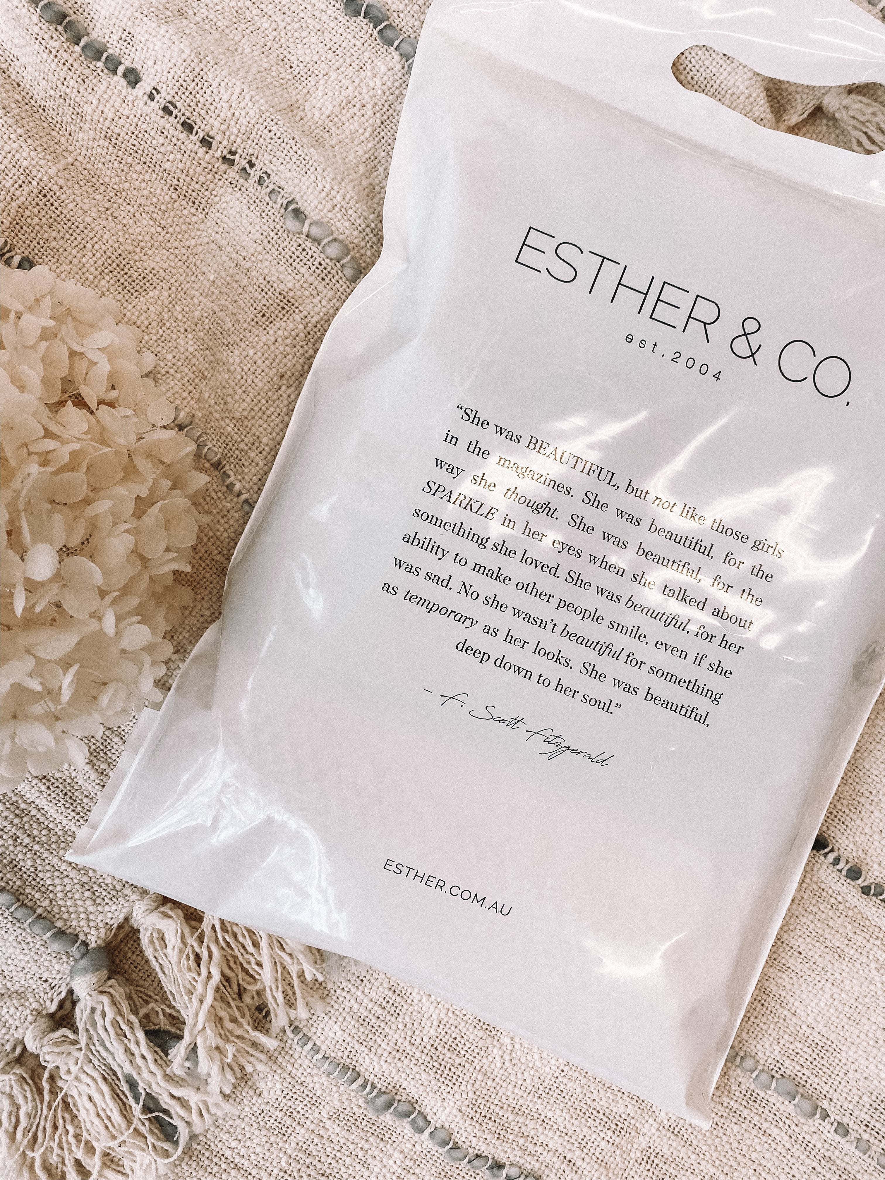 A Word From Esther & Co.-ESTHER & CO.