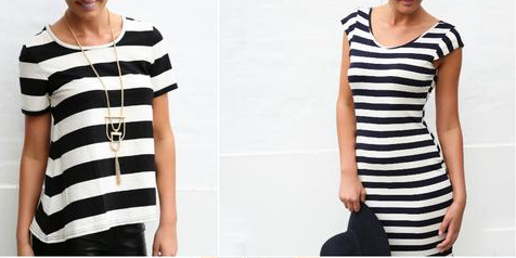 striped / new arrivals-ESTHER & CO.