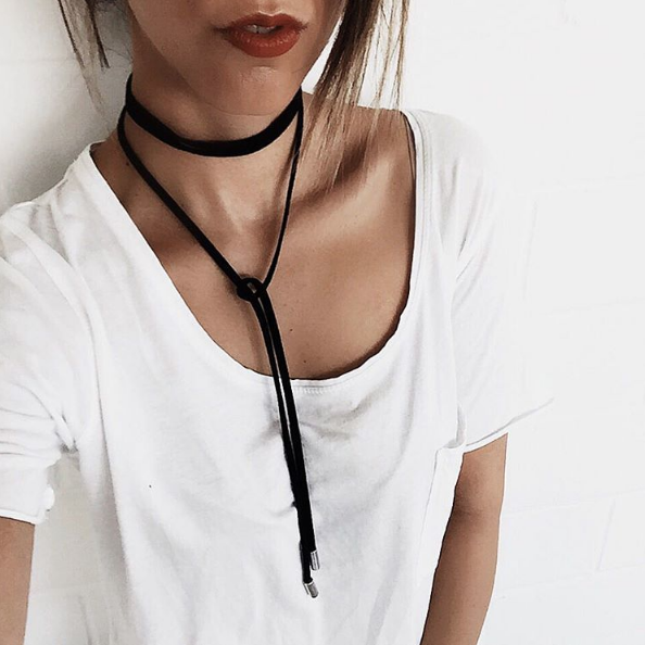 the choker trend-ESTHER & CO.