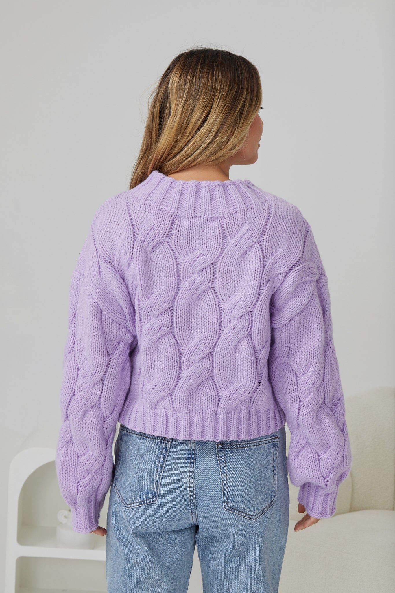 Lilac knitwear best sale