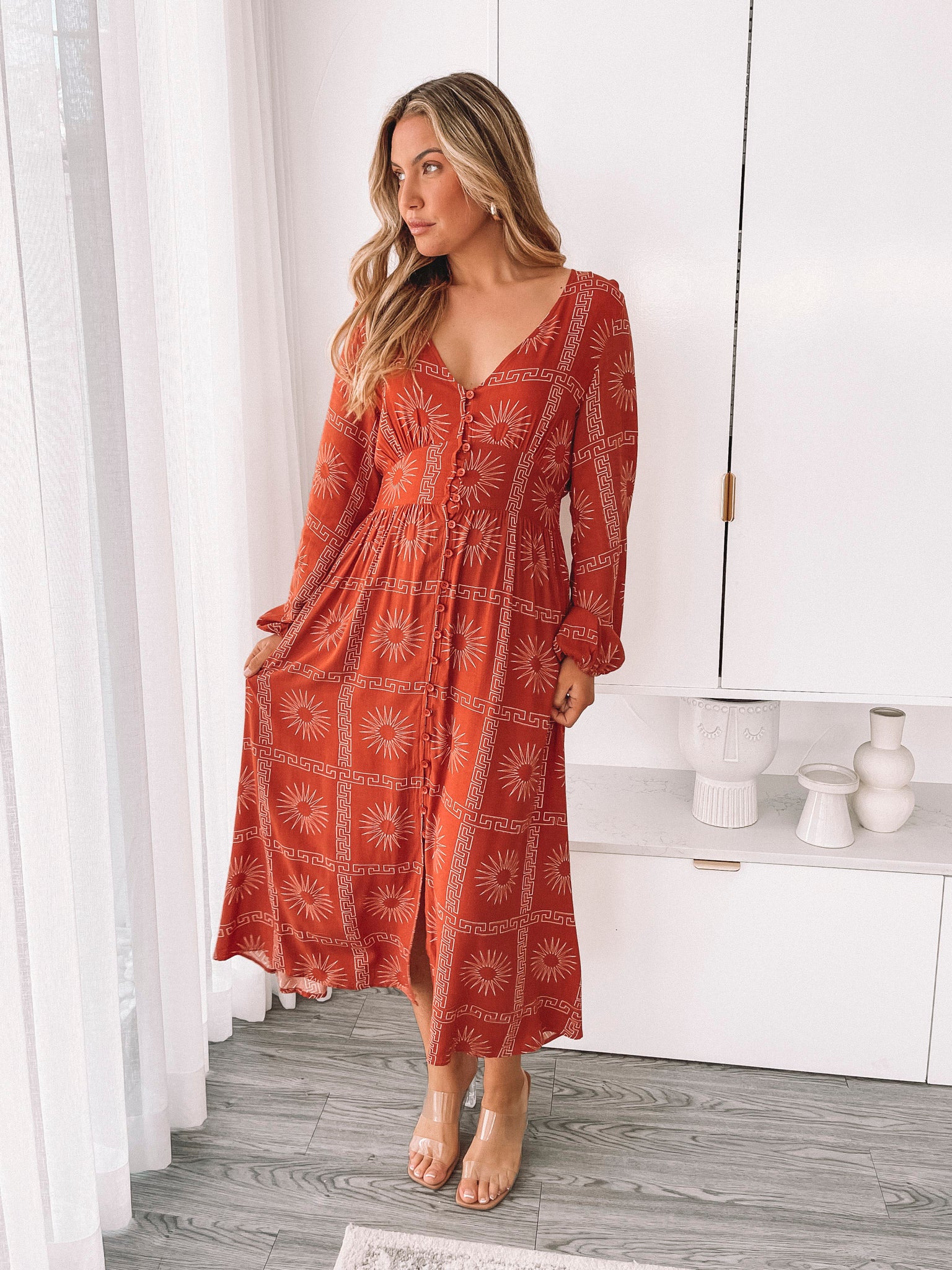 Long sleeve shirt dress australia on sale